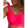 imageSHAPERMINT Bras for Women  Bras for Women no Underwire Bralettes for Women Plus Size Wireless Push up BraDark Pink