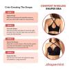 imageSHAPERMINT Bras for Women  Lingerie Bra Bralettes for Women with Support No Underwire Plus Size Bras for WomenWhite
