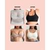 imageSHAPERMINT Bras for Women No Underwire  Seamless Bras for Women Wireless Bra Adjustable Seamless Bra Plus SizesBeige 2 Pack