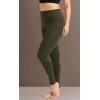imageSHAPERMINT Comfort MidWaist Shaping Leggings for Women  Leggings for Women Tummy Control Thick NonSeeThroughOlive