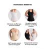imageSHAPERMINT Compression Tank Cami  Tummy and Waist Control Body Shapewear Camisole for WomenBlack
