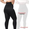 imageSHAPERMINT Leggings for Women Tummy Control  High Waisted Shapewear Leggings Womens Plus Size Thick NonSeeThroughGray