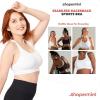 imageSHAPERMINT Sports Bras for Women  Workout Bras for Women Plus Size Sports Bra Workout Tops for Women High Support2 Pack  Black