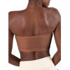 imageSHAPERMINT Strapless Bra  Bandeau top Strapless Bras for Women Plus Size Lingerie for Women Free Clear Bra StrapsLatte