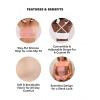 imageSHAPERMINT Strapless Bra  Bandeau top Strapless Bras for Women Plus Size Lingerie for Women Free Clear Bra StrapsRose Tan