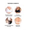 imageSHAPERMINT Sweetheart Bras for Women  Wireless Push Up Bra with Support Full Coverage Seamless BraletteBlack