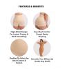 imageSHAPERMINT Tummy Control Shapewear  Body Shaper Tummy Control Boyshort Body Shaper for Women Plus Size ShapewearNude