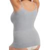 imageSHAPERMINT Womens Tops  Scoop Neck Cami Body Shaper for Women Shapewear Tummy Control Camisole Tank Tops for WomenLight Heather Gray