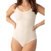 imageSHAPERMINT Bodysuits for Women  Body Shaper Tummy Control Bodysuit Shapewear Bodysuits for Women Scoop Neck Plus SizeBeige