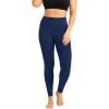 imageSHAPERMINT Comfort MidWaist Shaping Leggings for Women  Leggings for Women Tummy Control Thick NonSeeThroughBlue