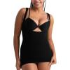 imageSHAPERMINT Open Bust Shapewear Cami Seamless Tummy Side and Back CompressionBlack