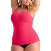 imageSHAPERMINT Womens Tops  Scoop Neck Cami Body Shaper for Women Shapewear Tummy Control Camisole Tank Tops for WomenDark Pink