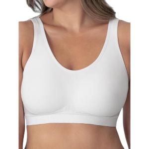 imageSHAPERMINT Bras for Women  Bras for Women no Underwire Bralettes for Women Plus Size Wireless Push up BraWhite