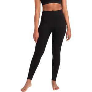 imageSHAPERMINT Comfort MidWaist Shaping Leggings for Women  Leggings for Women Tummy Control Thick NonSeeThroughBlack