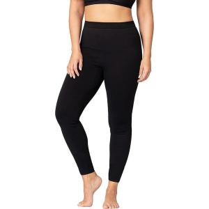 imageSHAPERMINT Womens Black HighWaist Shaping 78 Capri Leggings  Cropped Capri Pants for Women  from Small to Plus Size 3XLarge Black