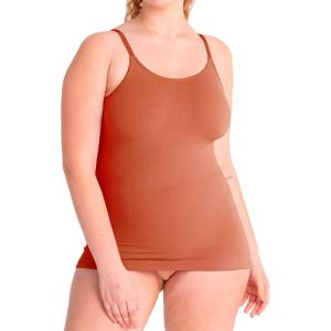 imageSHAPERMINT Womens Tops  Scoop Neck Cami Body Shaper for Women Shapewear Tummy Control Camisole Tank Tops for WomenLatte