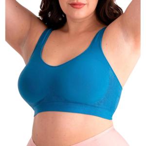 imageSHAPERMINT Bras for Women  Bras for Women no Underwire Bralettes for Women with Support Wireless Plus Size BraAtlantic Blue
