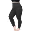 imageSHAPERMINT High Waisted Tummy Control Compression Leggings for Women  Petite to Plus Size Womens Leggings Non See ThroughGray