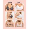 imageSHAPERMINT Wireless Bras for Women No Underwire  Small to Plus Size Bralettes with Support and Natural Lift2pack BlackNude