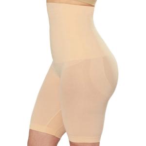 imageSHAPERMINT Shapewear for Women  HighWaisted Shapewear Tummy Control Shorts Thigh Slimmer Underwear for WomenNude