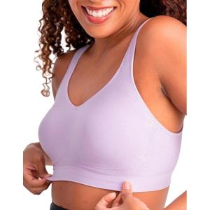 imageSHAPERMINT Wireless Bras for Women No Underwire  Small to Plus Size Bralettes with Support and Natural LiftLavender