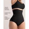 imageSHAPERMINT Shapewear for Women  Seamless Shapewear Tummy Control Panty Body Shaper Tummy Control Underwear for WomenBlack 2 Pack