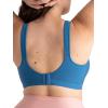 imageSHAPERMINT Wireless Bras for Women No Underwire  Small to Plus Size Bralettes with Support and Natural LiftAtlantic Blue  Fixed Straps