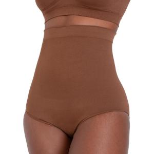 imageSHAPERMINT Shapewear for Women  Seamless Shapewear Tummy Control Panty Body Shaper Tummy Control Underwear for WomenChocolate