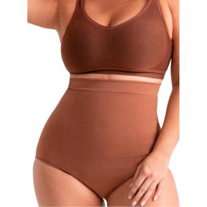 imageSHAPERMINT Shapewear for Women  Seamless Shapewear Tummy Control Panty Body Shaper Tummy Control Underwear for WomenLatte