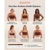 imageSHAPERMINT Strapless Bras for Women  Bandeau Bra Small to Plus Size Bras for Women Strapless TopChocolate