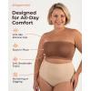 imageSHAPERMINT Strapless Bras for Women  Bandeau Bra Small to Plus Size Bras for Women Strapless TopLatte