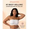 imageSHAPERMINT Strapless Bras for Women  Bandeau Bra Small to Plus Size Bras for Women Strapless TopWhite