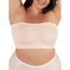 imageSHAPERMINT Strapless Bras for Women  Bandeau Bra Small to Plus Size Bras for Women Strapless TopBeige