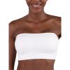 imageSHAPERMINT Strapless Bras for Women  Bandeau Bra Small to Plus Size Bras for Women Strapless TopWhite