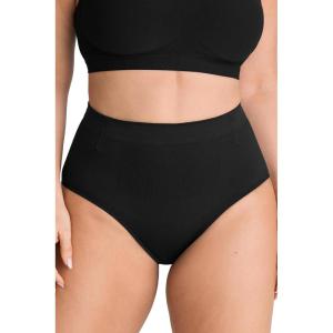 imageSHAPERMINT Shapewear for Women  Seamless Shapewear Tummy Control Panty Body Shaper Tummy Control Underwear for WomenBlack  at Waist