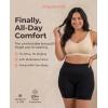imageSHAPERMINT Wireless Bras for Women No Underwire  Small to Plus Size Bralettes with Support and Natural LiftBeige  Adjustable Straps