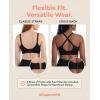 imageSHAPERMINT Wireless Bras for Women No Underwire  Small to Plus Size Bralettes with Support and Natural LiftBlack  Adjustable Straps