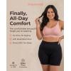 imageSHAPERMINT Wireless Bras for Women No Underwire  Small to Plus Size Bralettes with Support and Natural LiftRose Tan  Adjustable Straps