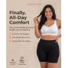 imageSHAPERMINT Wireless Bras for Women No Underwire  Small to Plus Size Bralettes with Support and Natural LiftWhite  Adjustable Straps