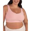imageSHAPERMINT Wireless Bras for Women No Underwire  Small to Plus Size Bralettes with Support and Natural LiftRose Tan  Adjustable Straps