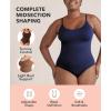 imageSHAPERMINT Bodysuit Women Shapewear  Tummy Control Body Suit for Women  Seamless Compression Slimming Shaping BodysuitNavy