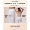 image:imageSHAPERMINT Bodysuit Shapewear for Women  Tummy Control Seamless Body Shaper Small to Plus Size Thong amp Brief BodysuitBeige  Thong Style