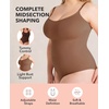 image:imageSHAPERMINT Bodysuit Shapewear for Women  Tummy Control Seamless Body Shaper Small to Plus Size Thong amp Brief BodysuitLatte  Brief Style