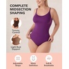 image:imageSHAPERMINT Bodysuit Shapewear for Women  Tummy Control Seamless Body Shaper Small to Plus Size Thong amp Brief BodysuitMulberry  Brief Style
