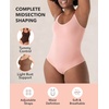 image:imageSHAPERMINT Bodysuit Shapewear for Women  Tummy Control Seamless Body Shaper Small to Plus Size Thong amp Brief BodysuitRose Tan  Brief Style