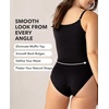 image:imageSHAPERMINT Bodysuit Shapewear for Women  Tummy Control Seamless Body Shaper Small to Plus Size Thong amp Brief BodysuitWhite  Brief Style