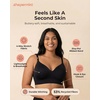 image:imageSHAPERMINT Bras for Women  Full Coverage Wireless Bra Plus Size Support Bra No Underwire Comfortable Lift BrasBlack