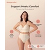 image:imageSHAPERMINT Bras for Women  Full Coverage Wireless Bra Plus Size Support Bra No Underwire Comfortable Lift BrasChai