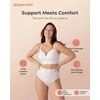 image:imageSHAPERMINT Bras for Women  Full Coverage Wireless Bra Plus Size Support Bra No Underwire Comfortable Lift BrasWhite