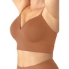 image:imageSHAPERMINT Bras for Women  Full Coverage Wireless Bra Plus Size Support Bra No Underwire Comfortable Lift BrasLatte